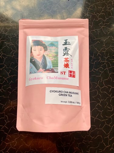 Customer photo review of Gyokuro Imperial Green Tea Cha Musume