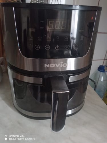 Customer photo review of Air Fryer Novio Grill & Fry