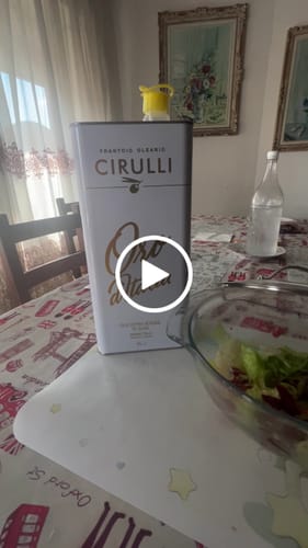 Customer video review of 1 lattina di olio extravergine di oliva • 5 Litri