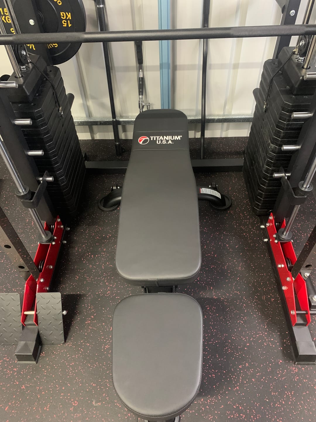 Customer photo review of TITANIUM USA ADJUSTABLE BENCH - AB40