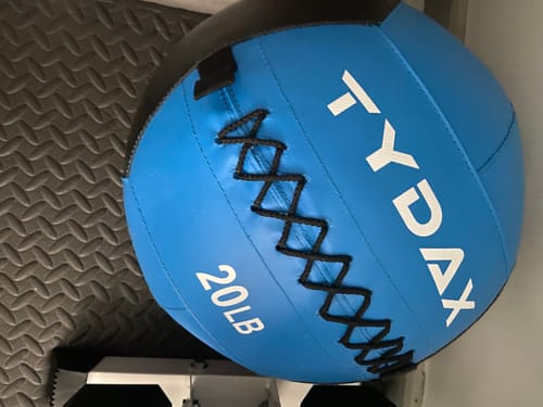 Customer photo review of Tydax Medicine Ball | Wall Ball