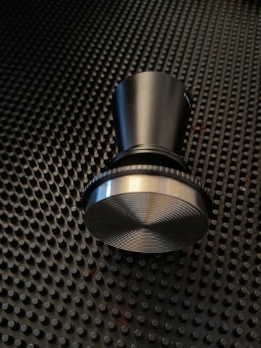 Customer photo review of Coffee Tamper 58mm with Horizontal Electronically Adjustable