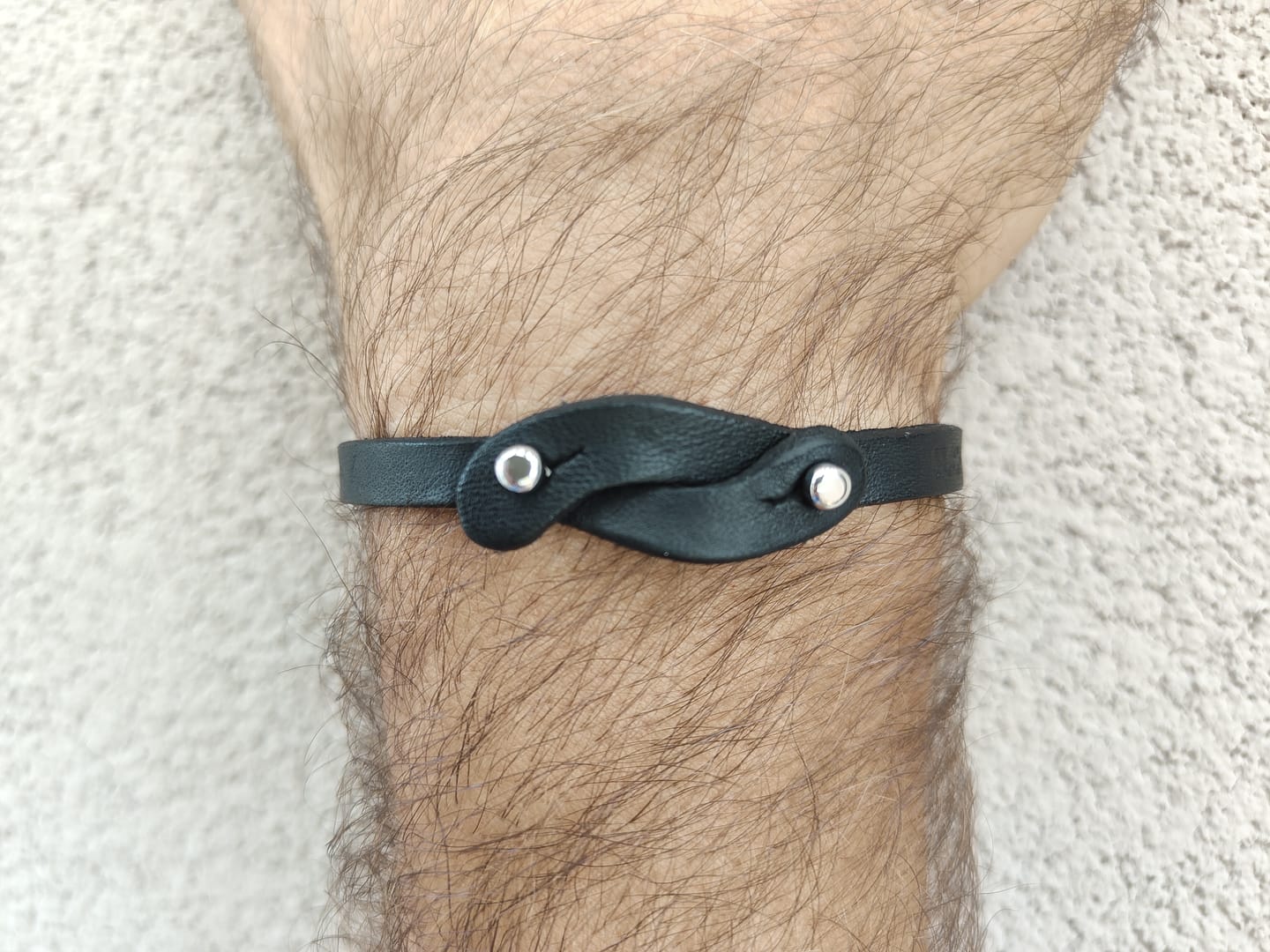 Customer photo review of Bracciale pelle Noi Tulsi