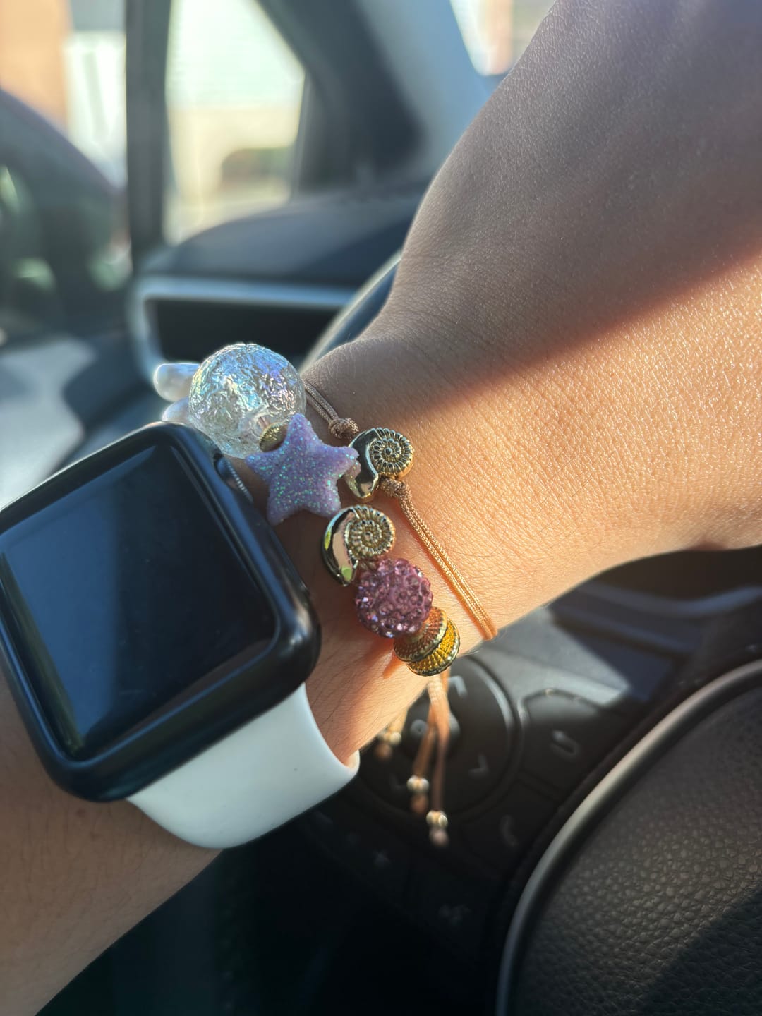 Customer photo review of Cory Bracelets