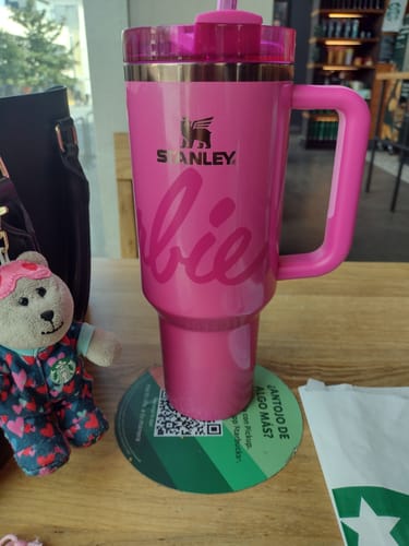 Customer photo review of Stanley Quencher Barbie™  Icon | 1L