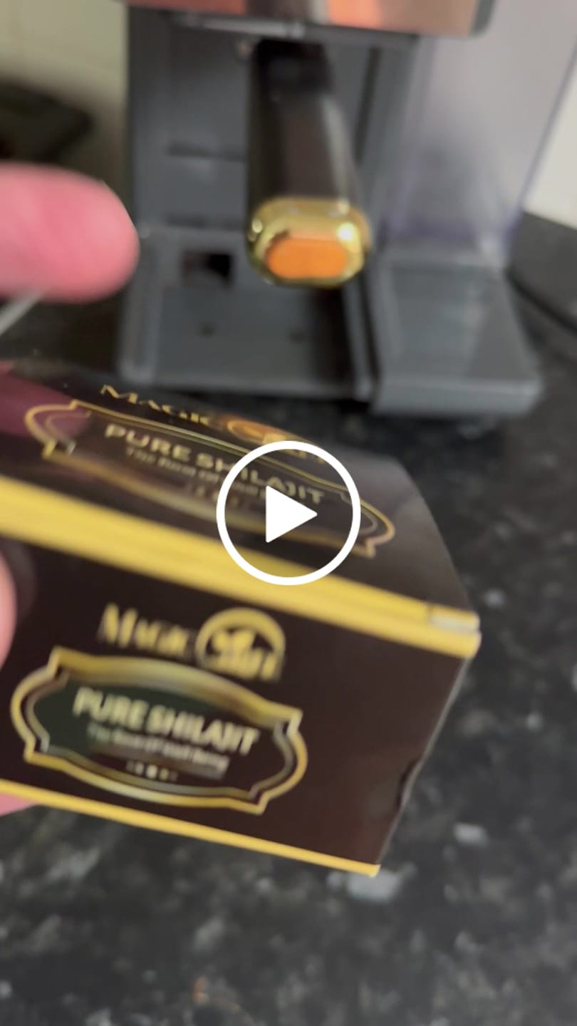 Customer video review of Pure Organic Shilajit