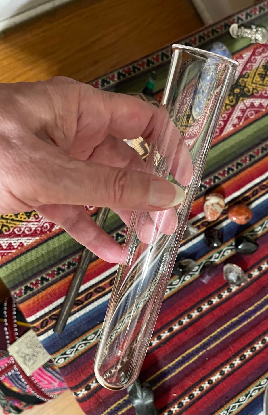 Customer photo review of Pure Quartz Test Tube