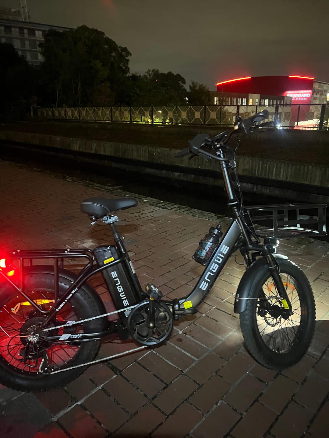 Customer photo review of Engwe L20 SE 250W 20" Foldable Electric Trekking Bike 15.6Ah Step-through E-bike