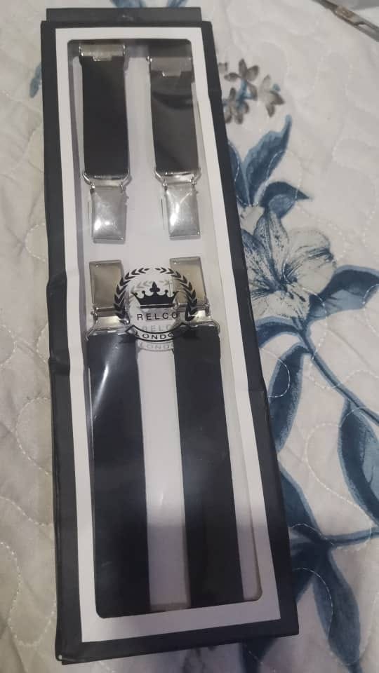 Customer photo review of Braces and Buckles - Black