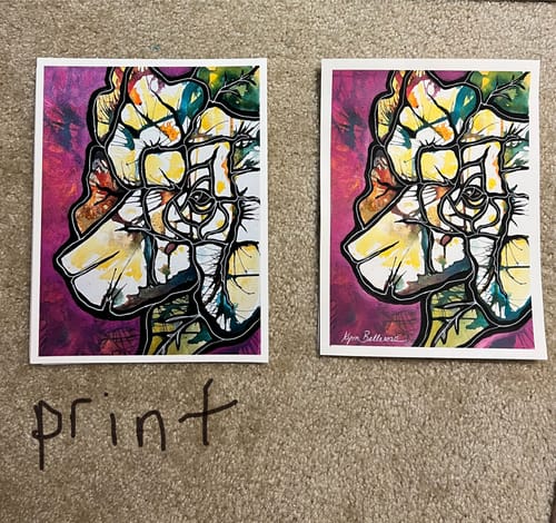 Customer photo review of 9x12 Giclee Fine Art Prints