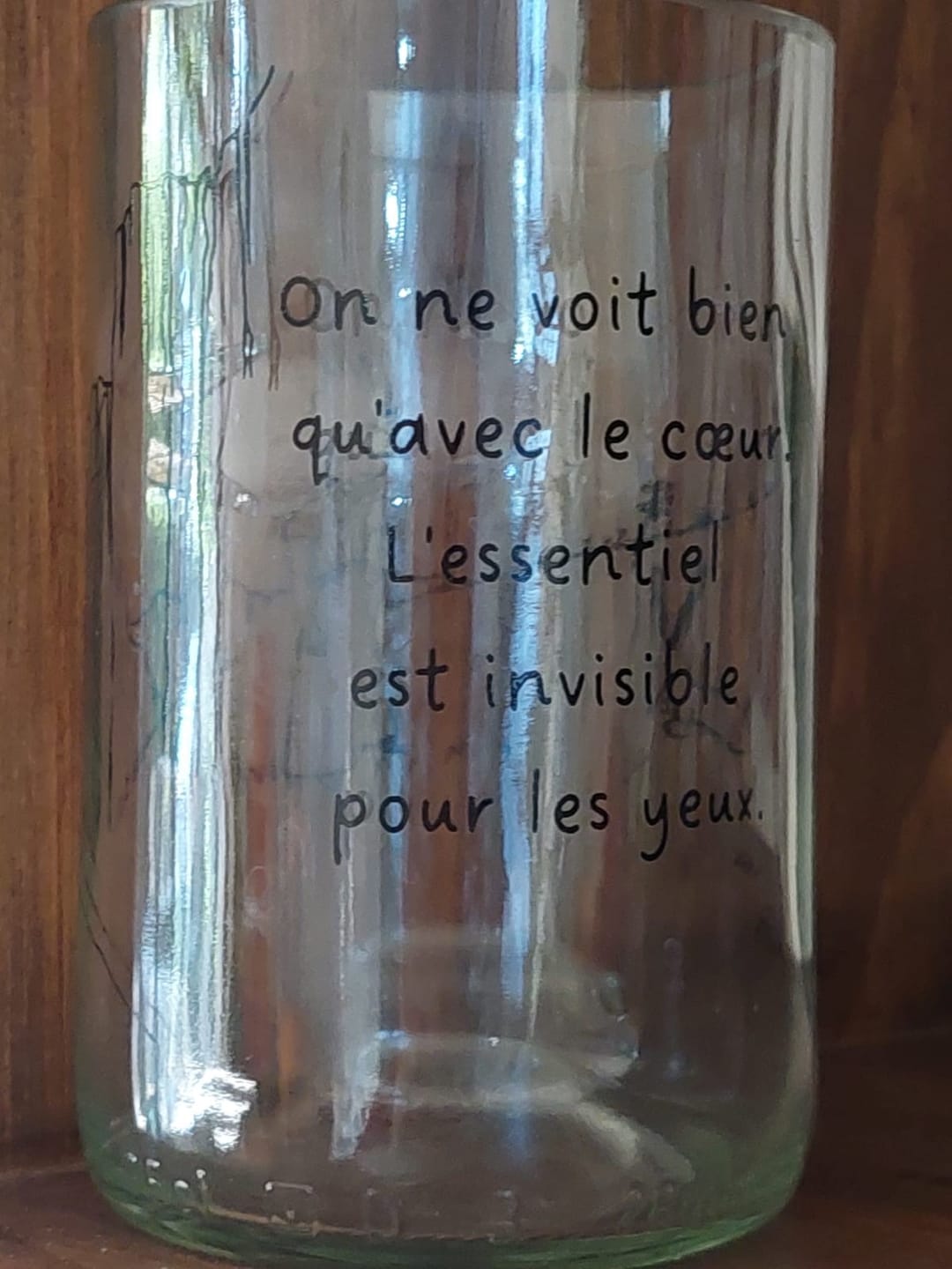 Customer photo review of Le Petit Prince transparent - Set de 4 verres