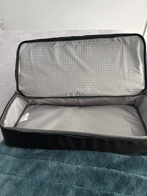 Customer photo review of Avalon Drop-Bottom Weekender Duffel