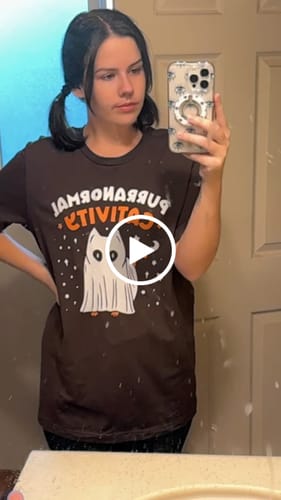 Customer video review of Purranormal Cativity Tee
