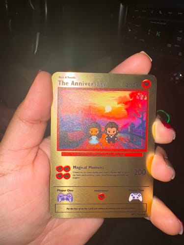 Customer photo review of Build Your Own - Anniversary Card