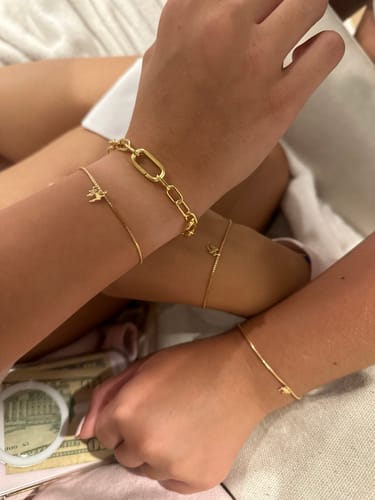 Customer photo review of Chai Bracelet