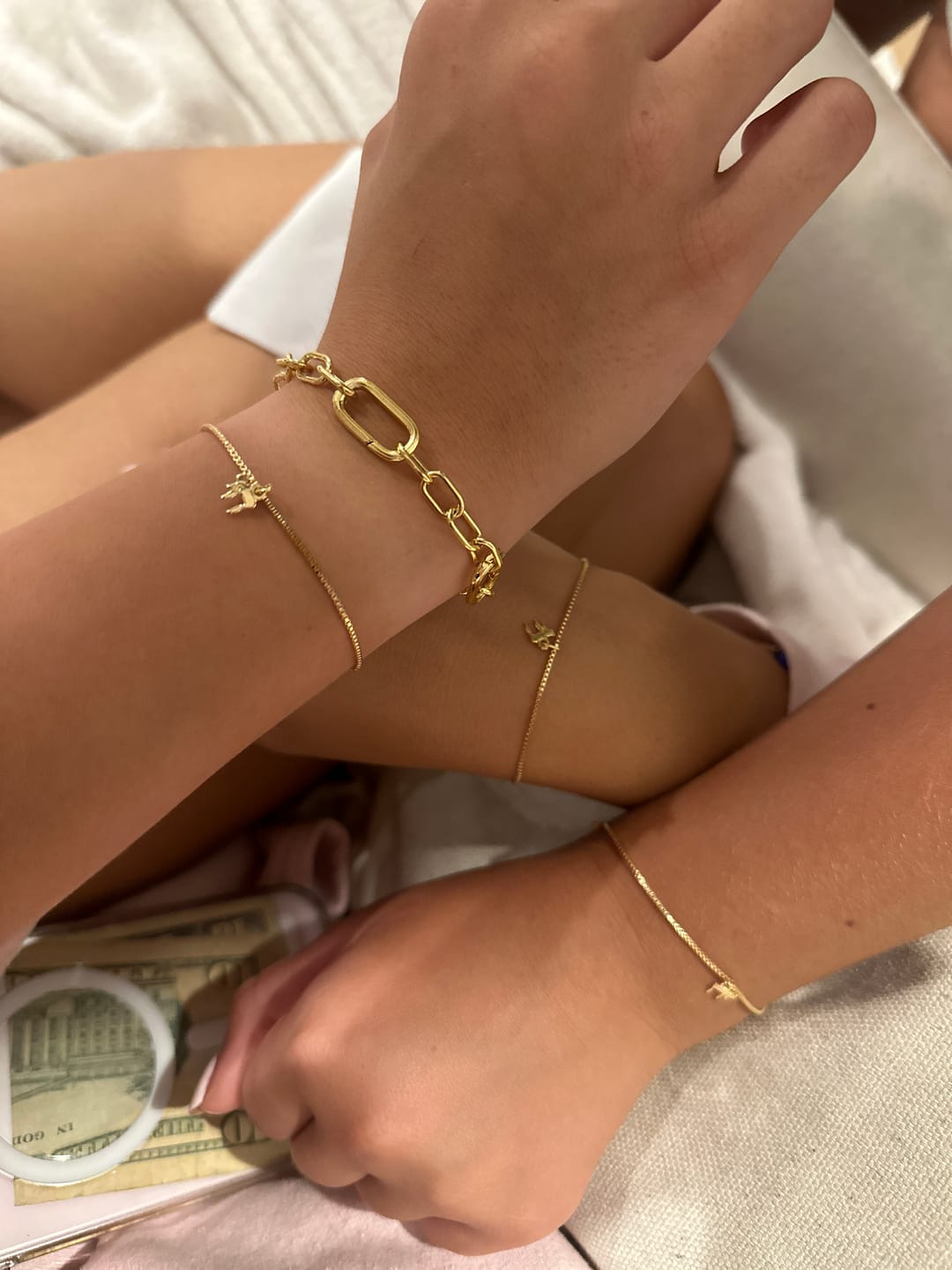 Customer photo review of Chai Bracelet