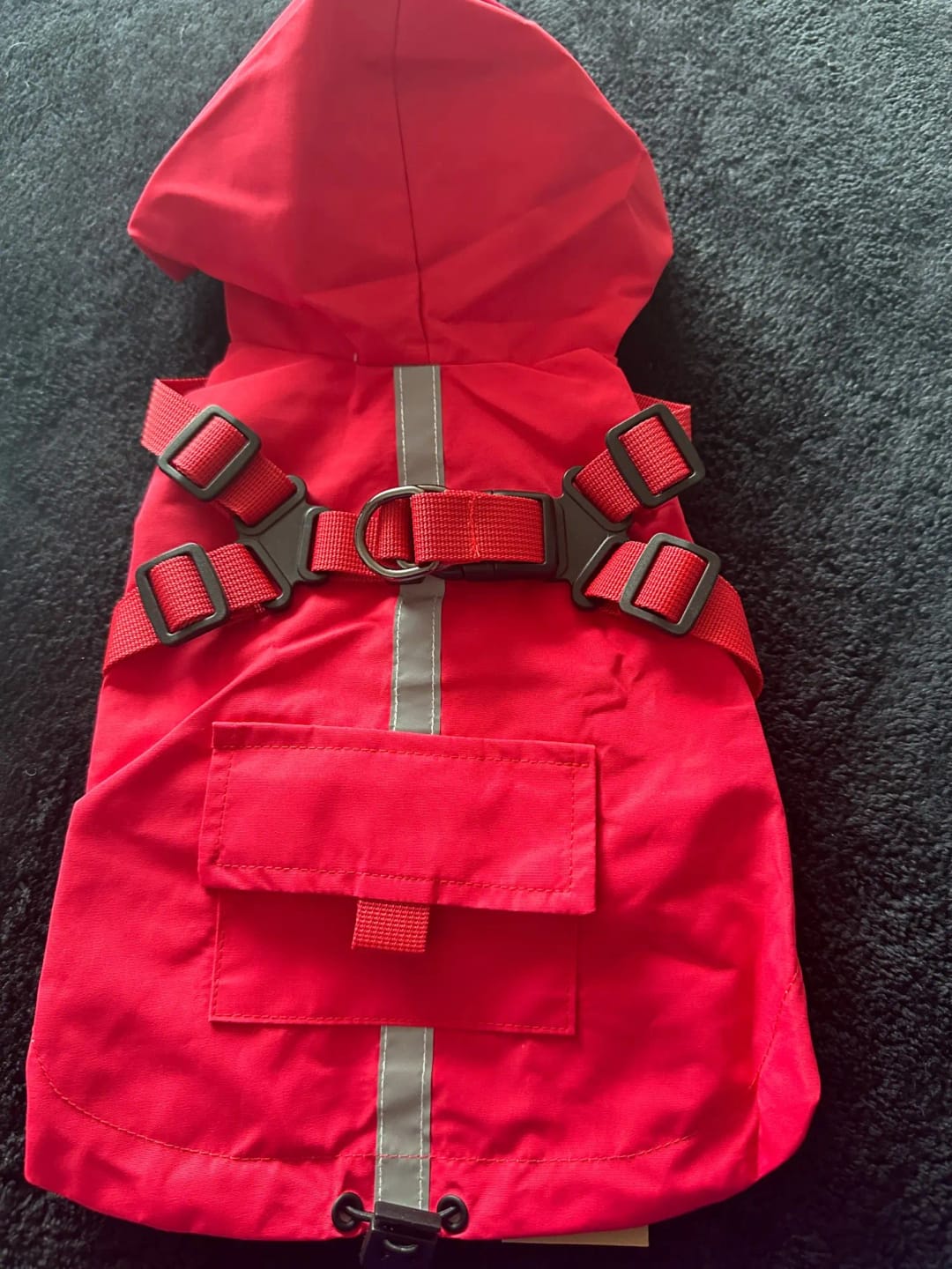 Customer photo review of DoggyKings™ 3 in 1 Rain Coat