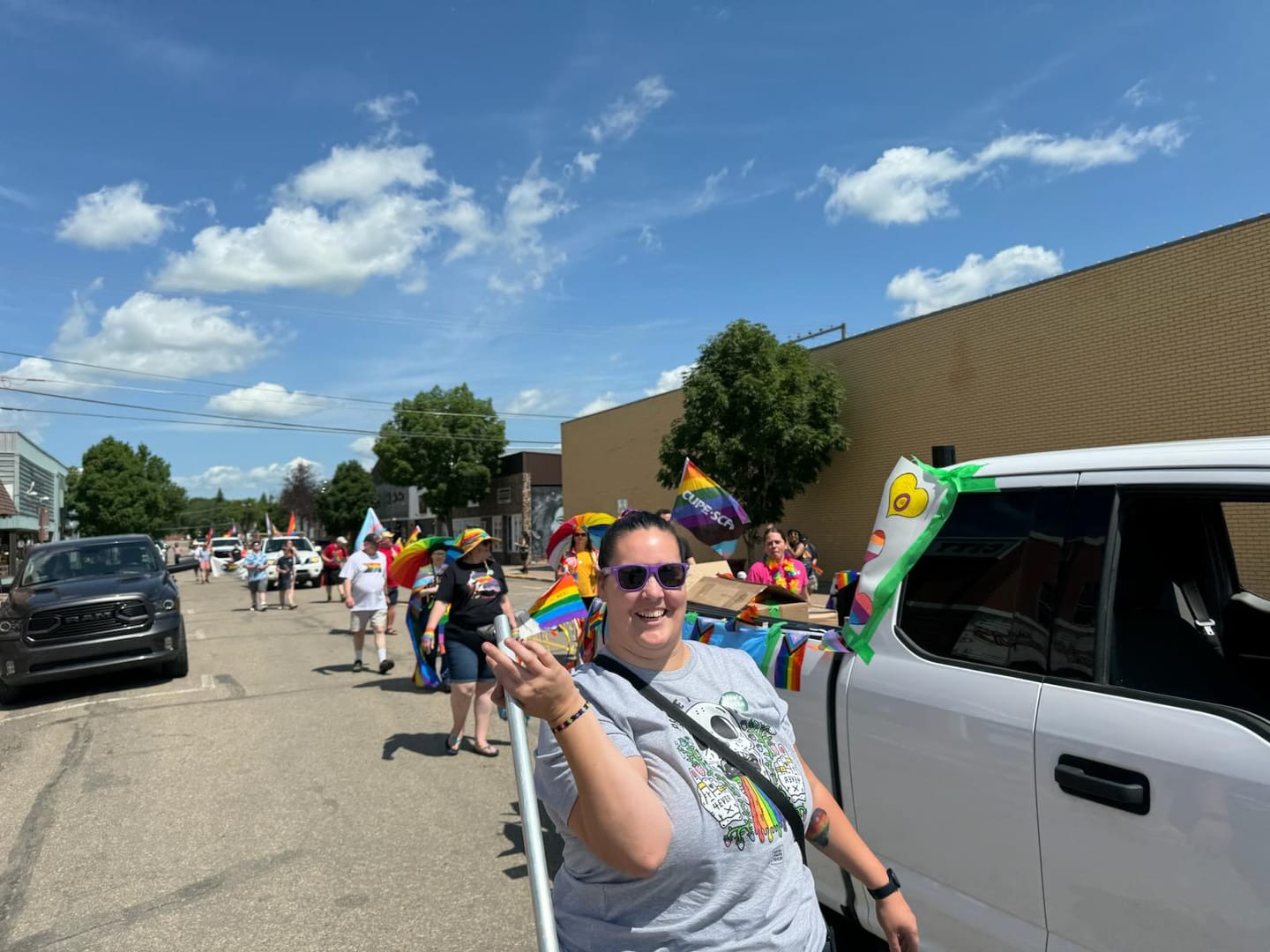 Customer photo review of Pride Til I Die Tee