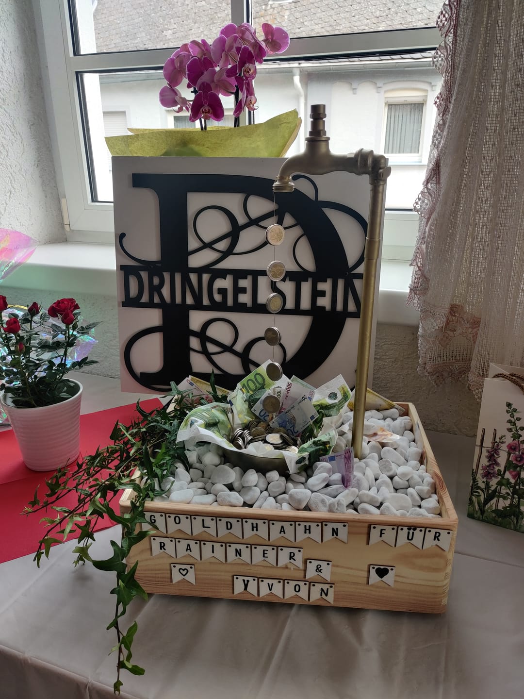 Customer photo review of Großes Namens-Monogramm (personalisierbar)