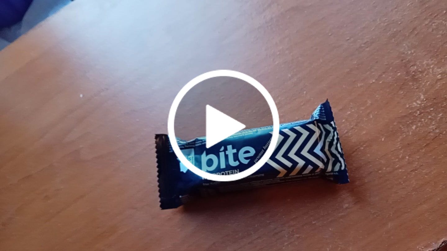 Customer video review of PULS BITE Proteīna batoniņš (24 x 35 g)