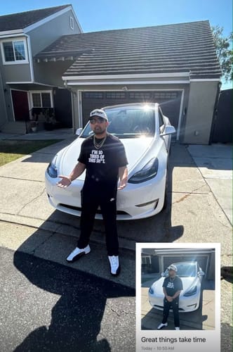Customer photo review of Origins v2 Premium Snapback