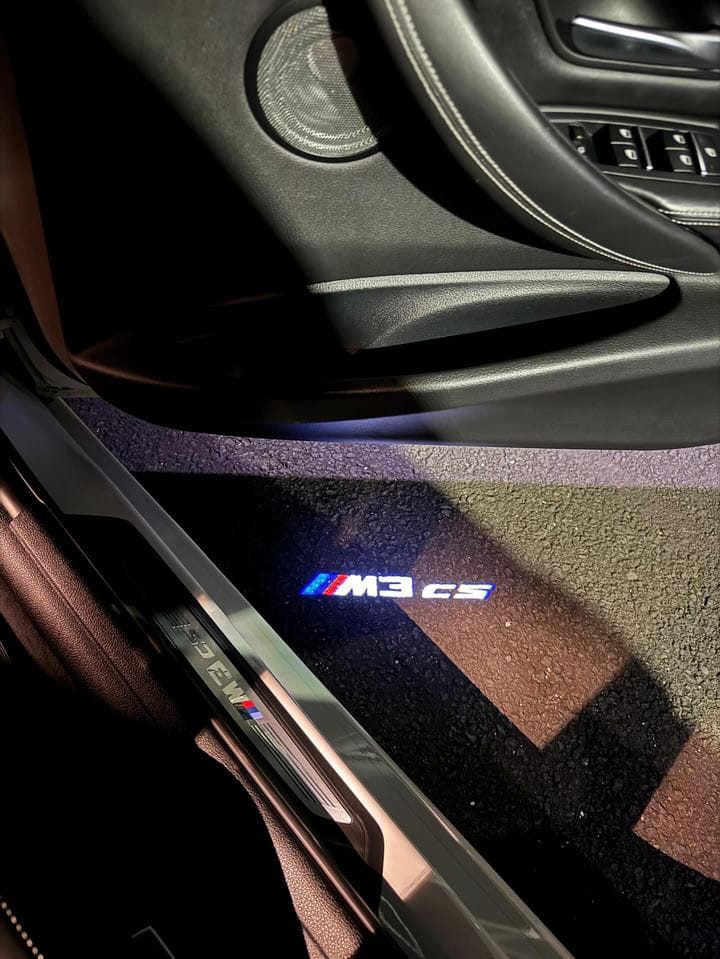 Customer photo review of BMW M3 CS DOOR LIGHTS