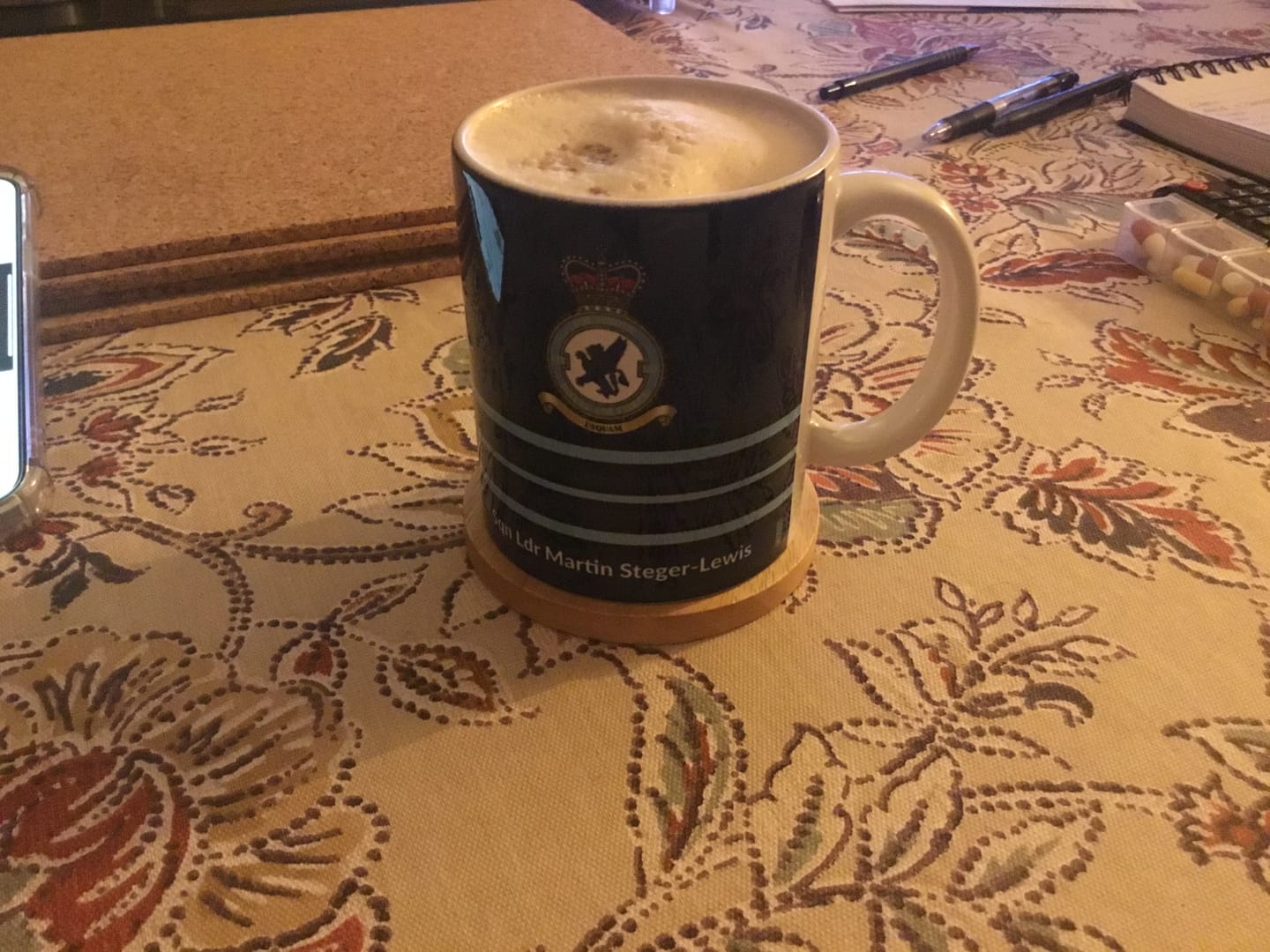 Customer photo review of Personalised RAF Officer Mug