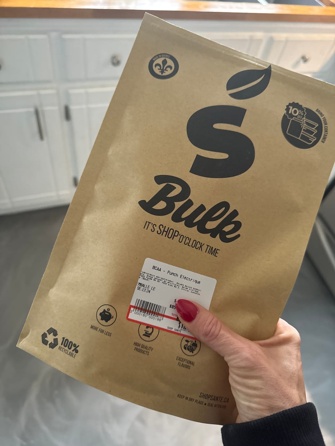 Customer photo review of VRAC - Bcaa (100g)