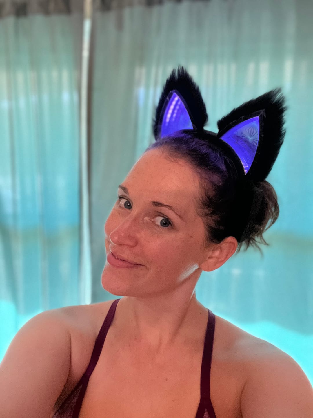 Customer photo review of LED Infinity Mirror Cat Ears