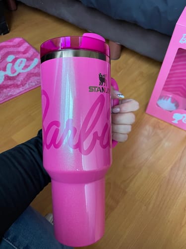 Customer photo review of Stanley Quencher Barbie™  Icon | 1L
