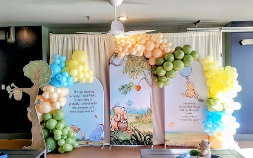 Customer photo review of Chiara Arch Backdrop Set for Event Decoration and Wedding Photography