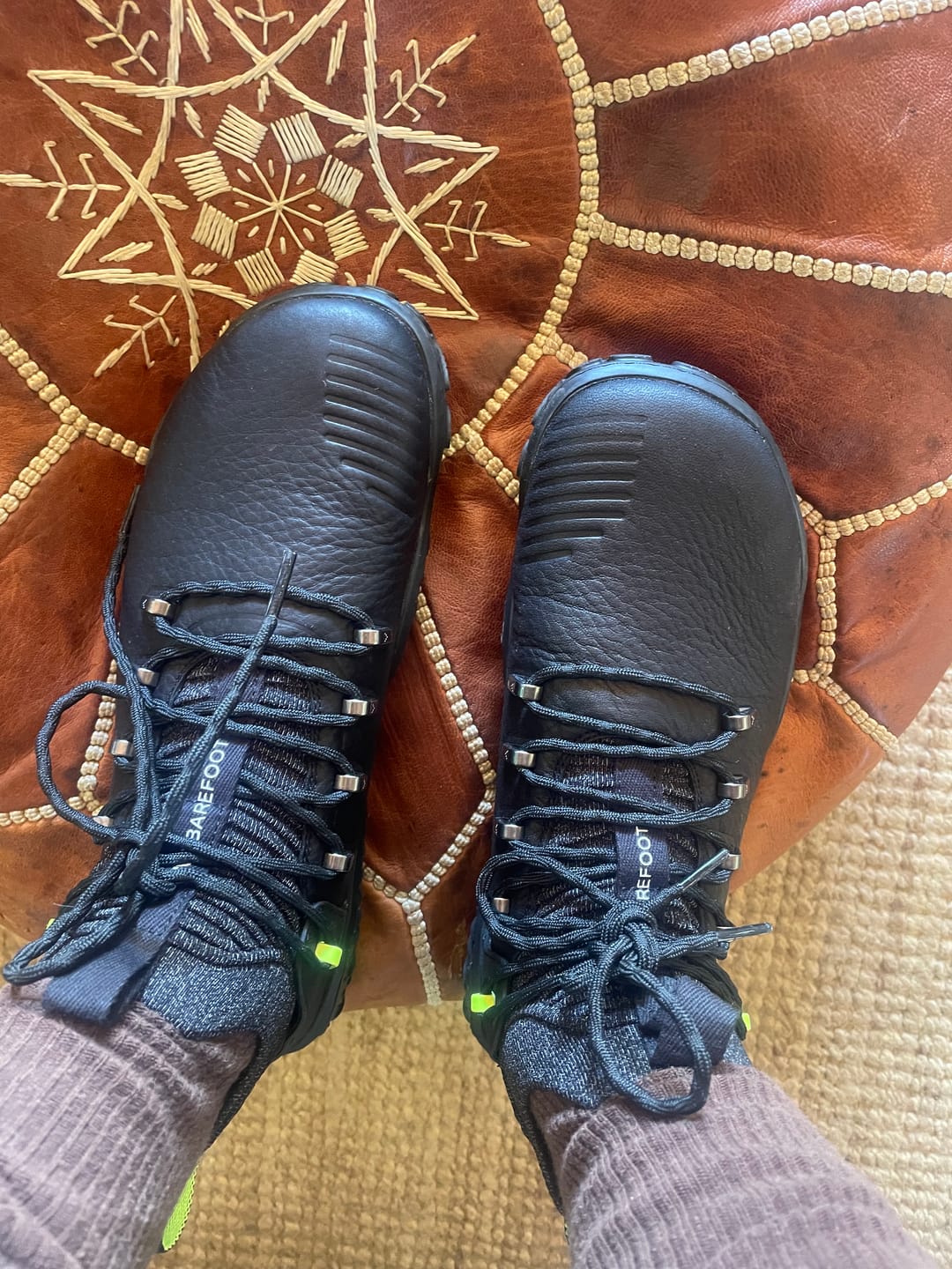 Customer photo review of [PRE-ORDER] Vivobarefoot Magna Forest Esc Womens Obsidian/Lime (ETA. MID JULY)