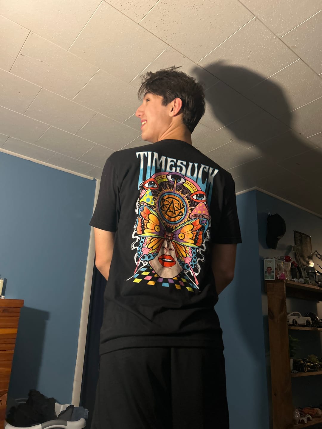 Customer photo review of Butterly Of Knowledge Tee