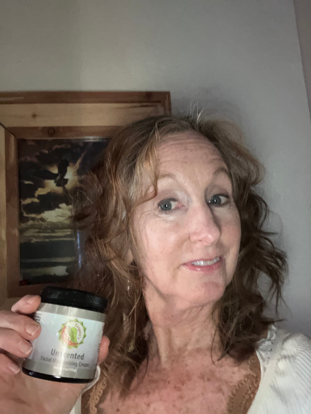 Customer photo review of Facial Moisturizing Cream