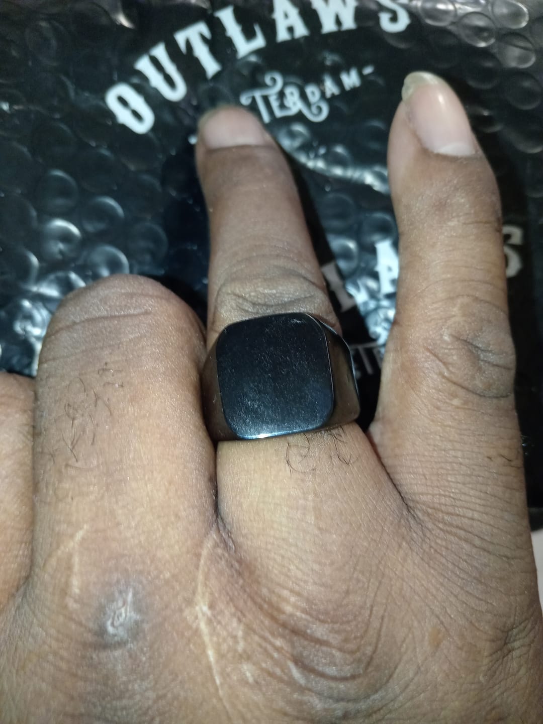Customer photo review of SQUARE. - BLACK