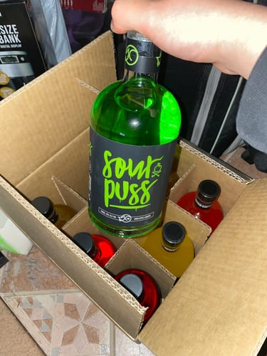 Customer photo review of Sour Puss Apple 700ml