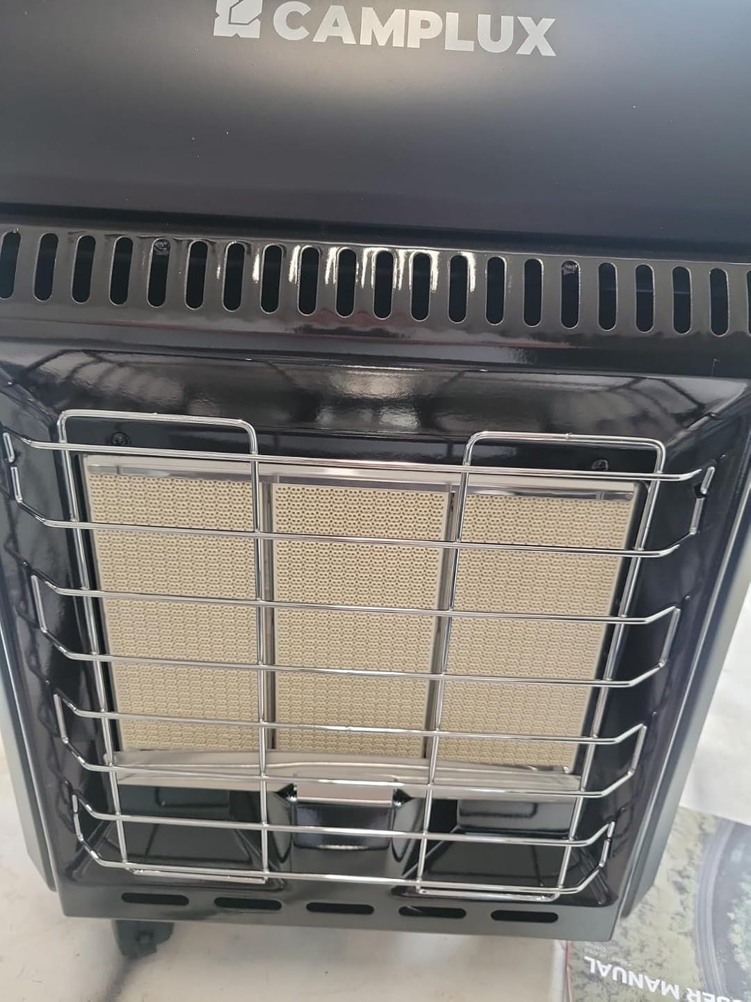 Customer photo review of Camplux Portable Propane Heater 6000 to 18000 BTU