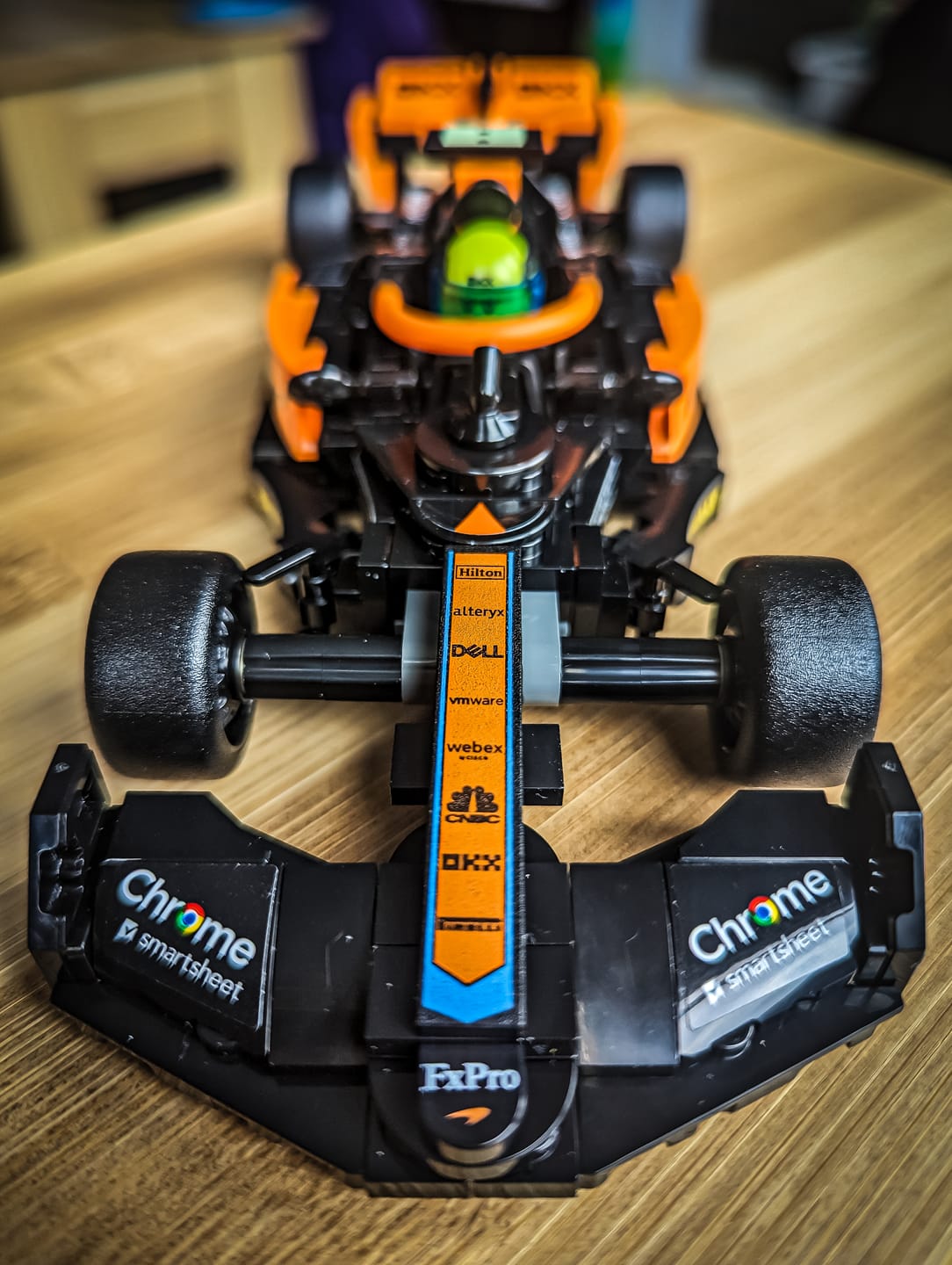 Customer photo review of Lando Norris 2024 Nano Helmet