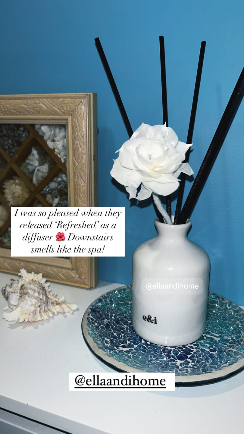 Customer photo review of Refreshed Flower Diffuser