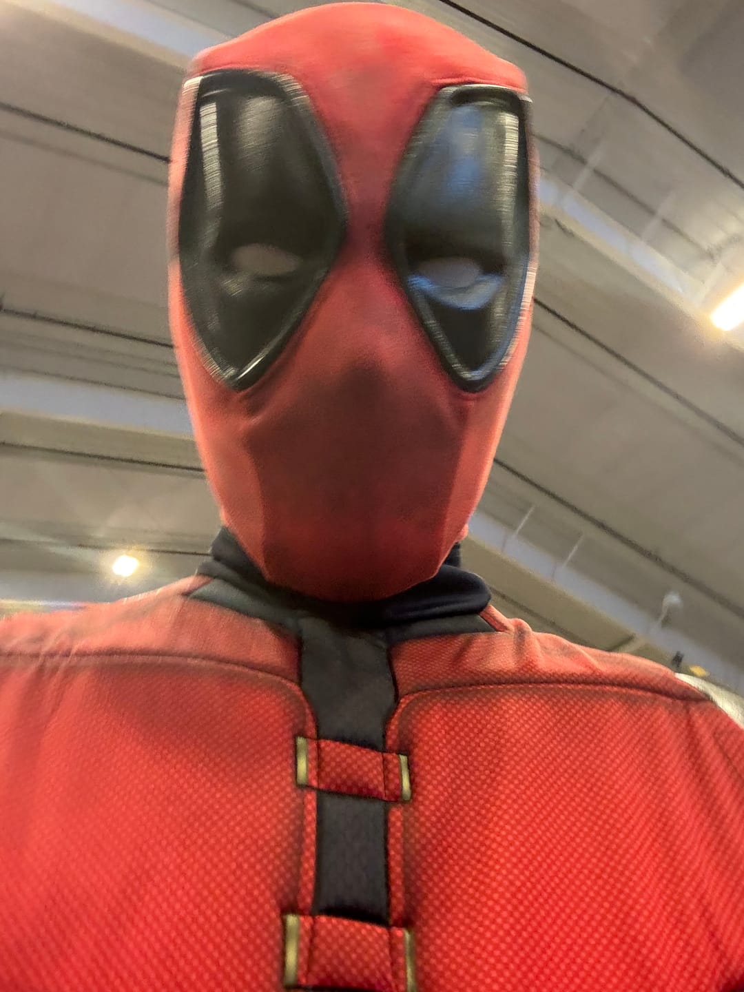 Customer photo review of SpideyJunky™ Deadpool Mask