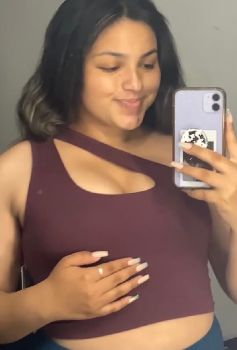 Customer photo review of DARE BRA