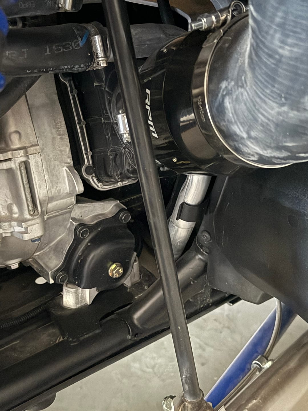 Customer photo review of RPM RZR Pro R "ECF" Electric Clutch Blower Fan Kit - Lower Clutch / Belt Temperature