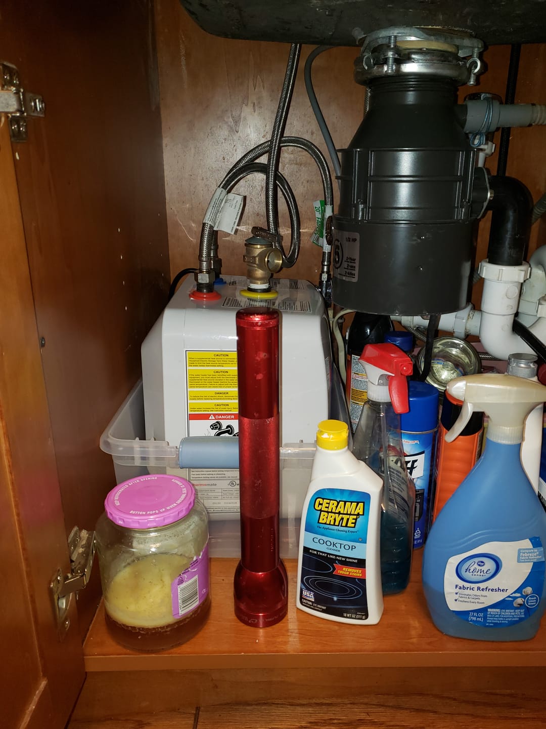 Customer photo review of Thermomate 1.3 Gallon Electric Point of Use Water Heater - 120V