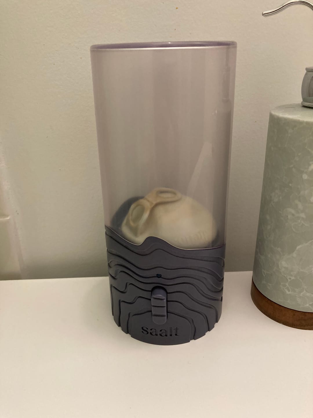 Customer photo review of Saalt Cup + Disc Steamer