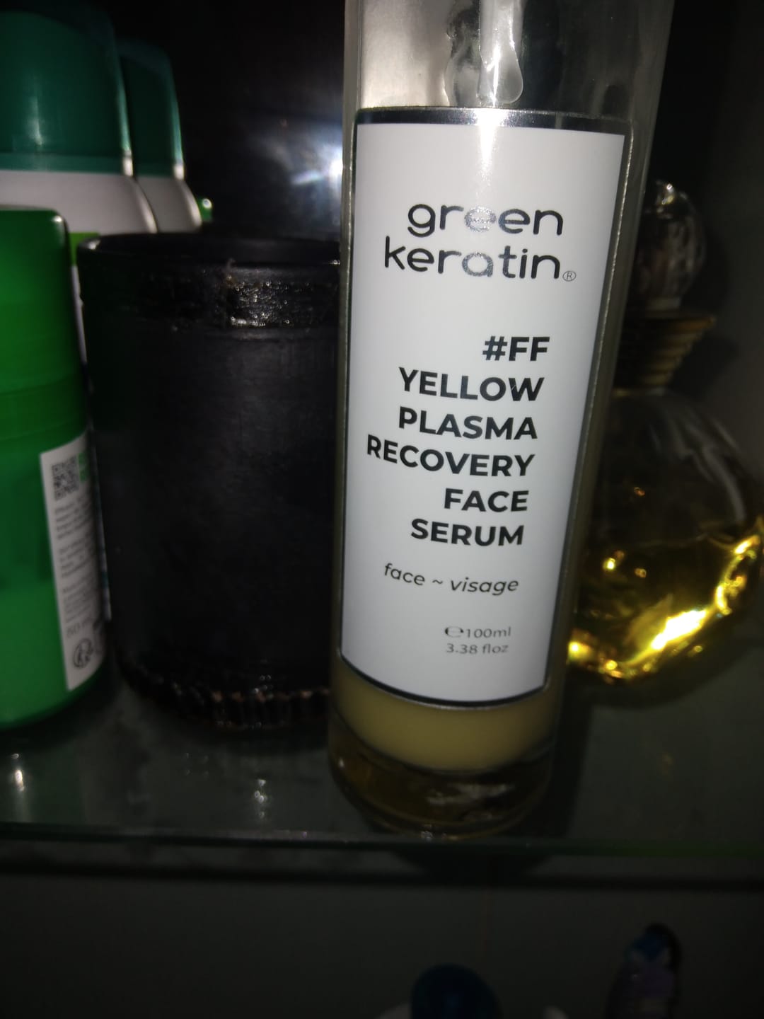 Customer photo review of YELLOW PLASMA – Sérum Réparateur pour le visage #FF