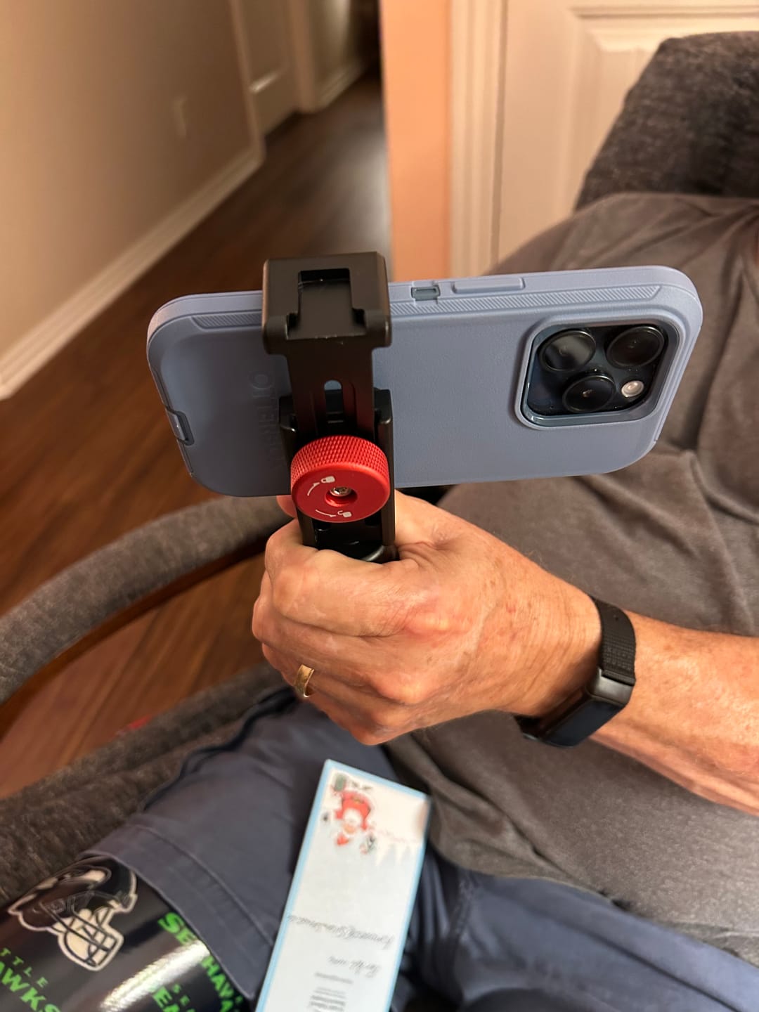 Customer photo review of Beastclamp - Universal Smartphone Clamp