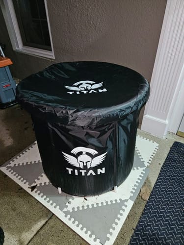 Customer photo review of Bravo Ice Bath Pod