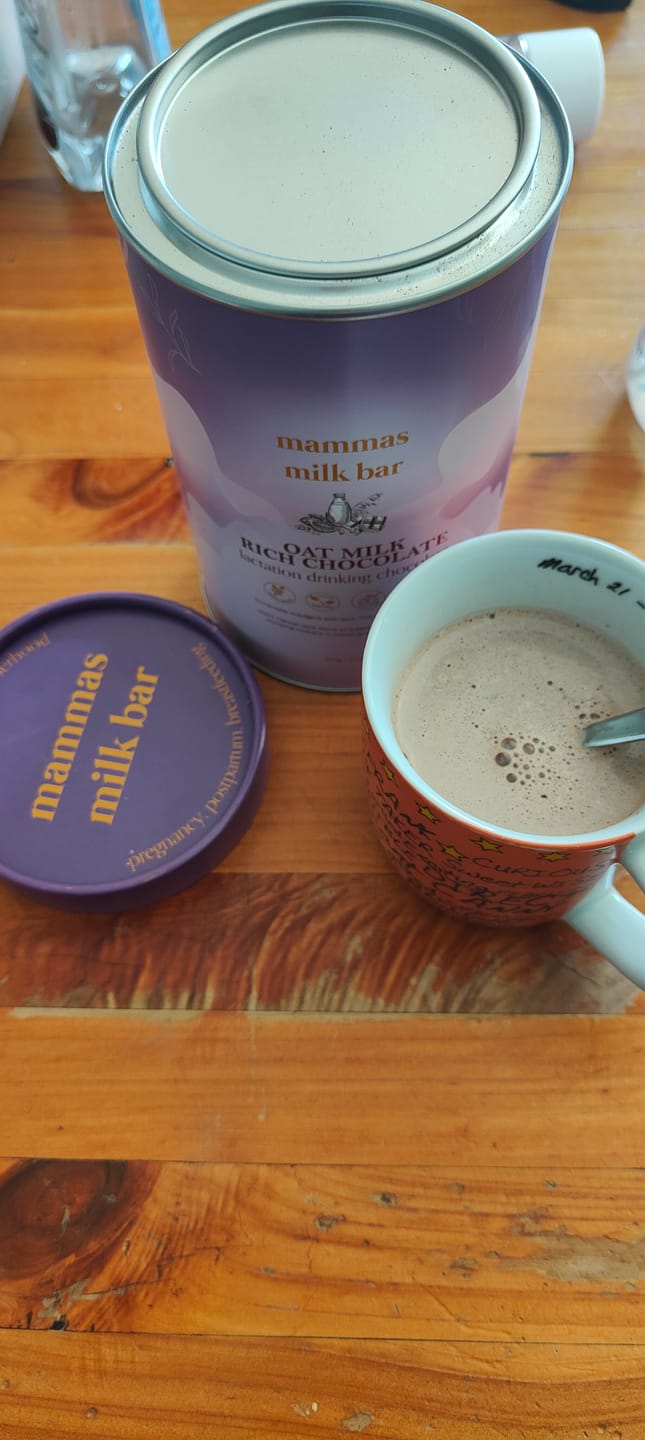 Customer photo review of *NEW* Lactation Oat Milk Rich Chocolate