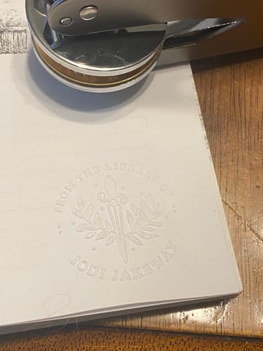 Customer photo review of 50 Golden Seal Sticker