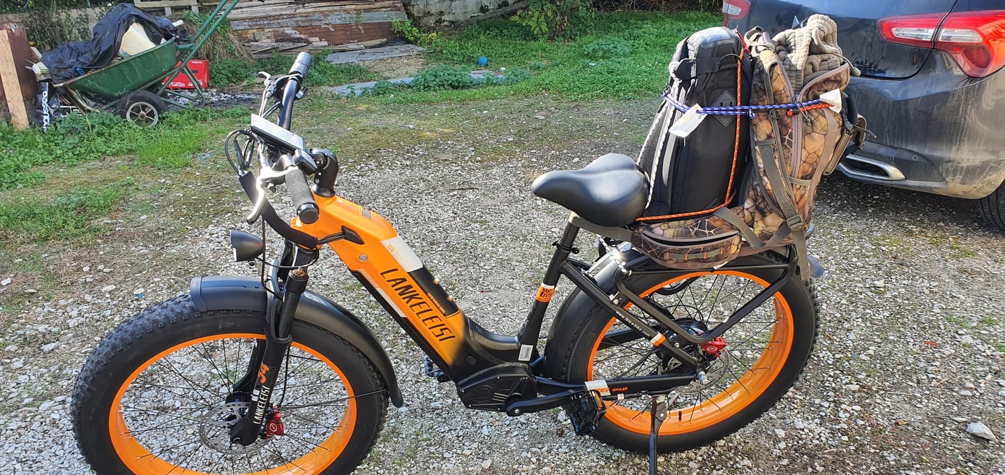 Customer photo review of Bike Accessories Combo